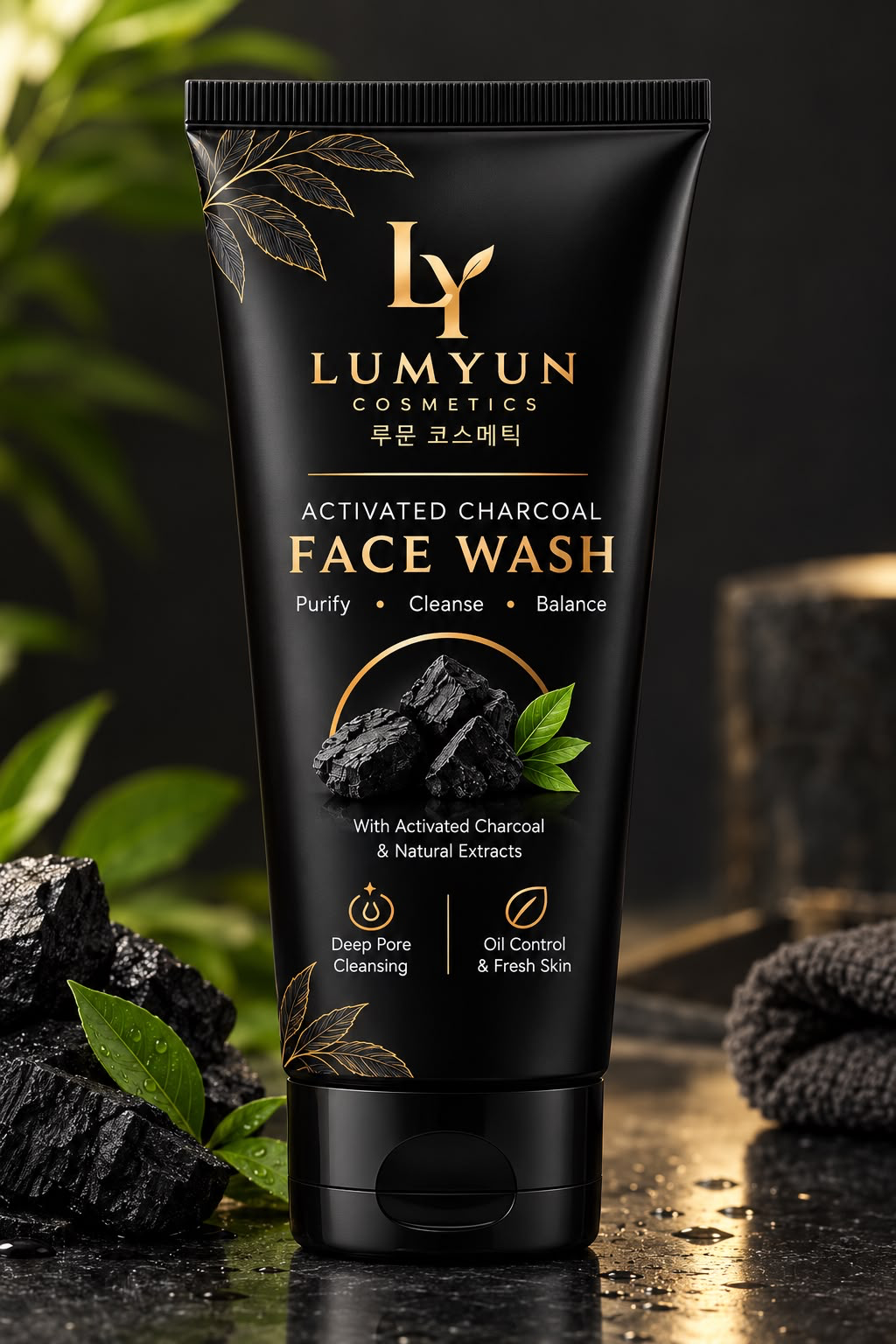 Activated Charcoal Face Wash