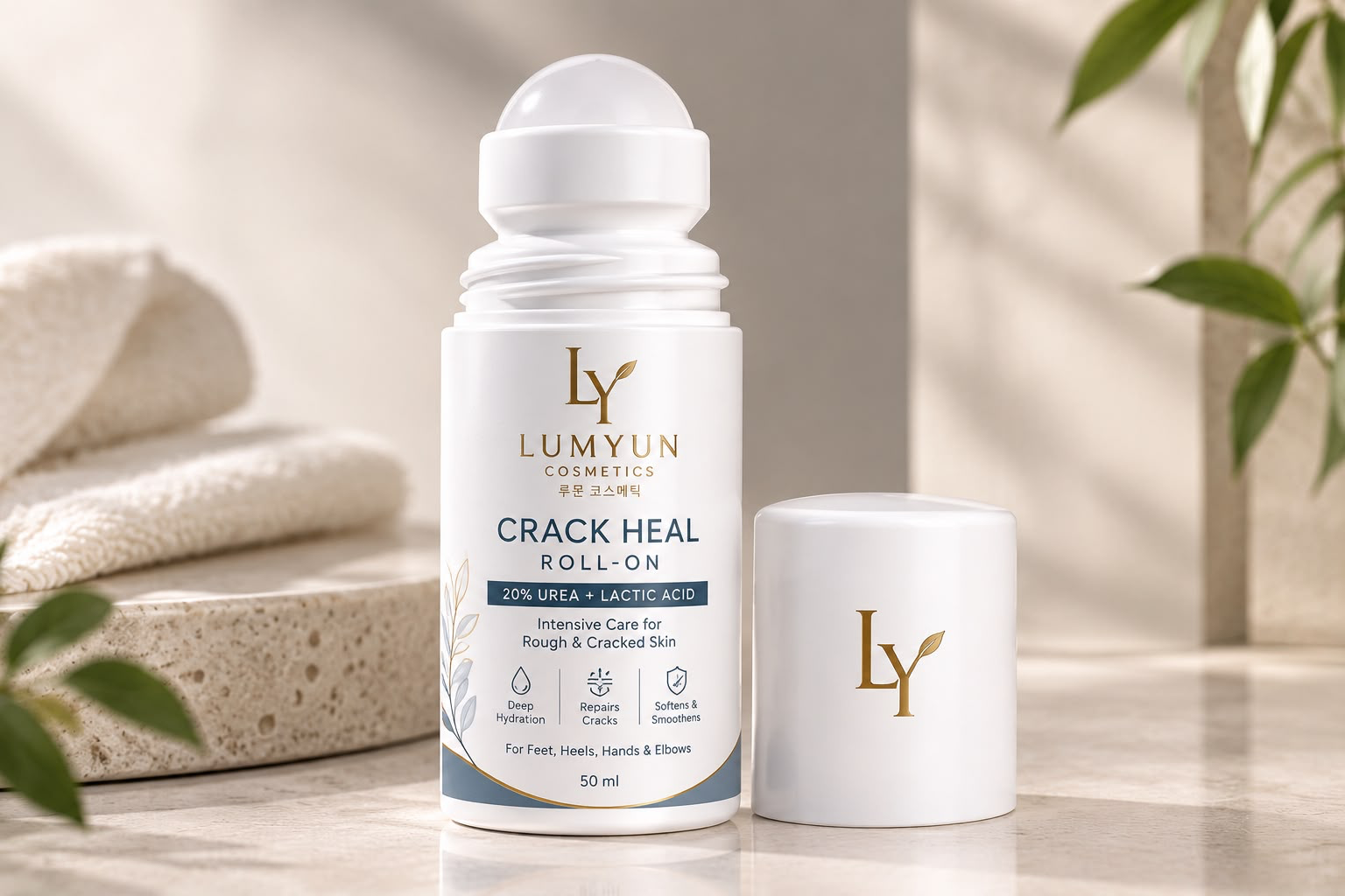 Crack Heel Roll-On